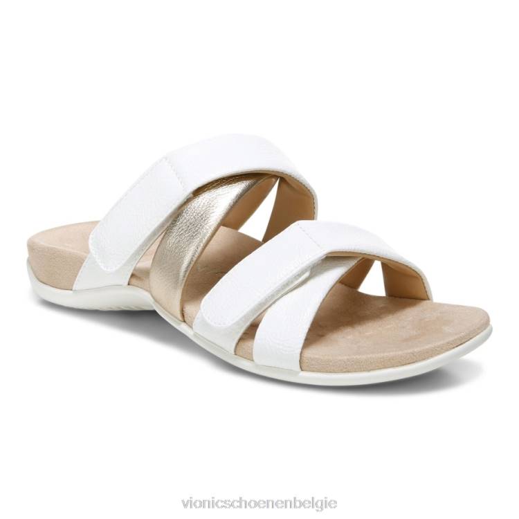 Vionic Hadlie slide sandaal ZND81419 wit Vionic sandals