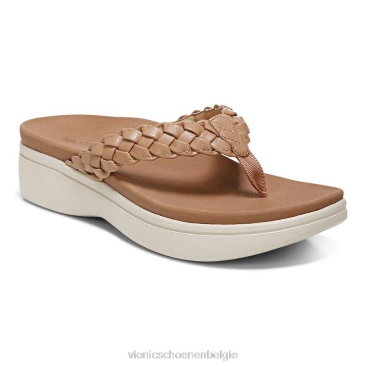 Vionic Kenji-sandaal ZND8440 bitterkoekje Vionic chaussures