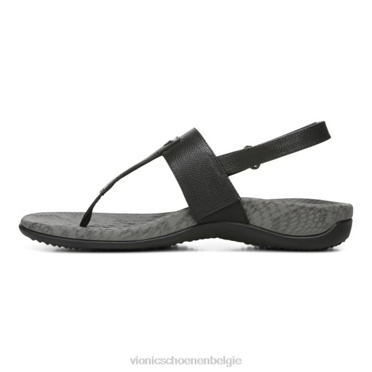 Vionic Tala sandaal met t-band ZND8661 zwart Vionic shoes outlet