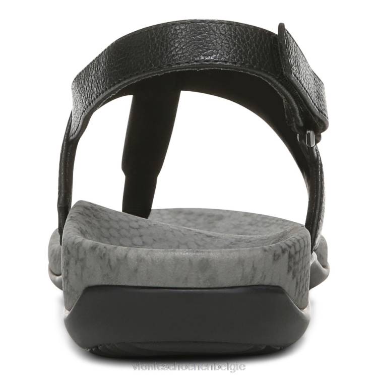 Vionic Tala sandaal met t-band ZND8661 zwart Vionic shoes outlet