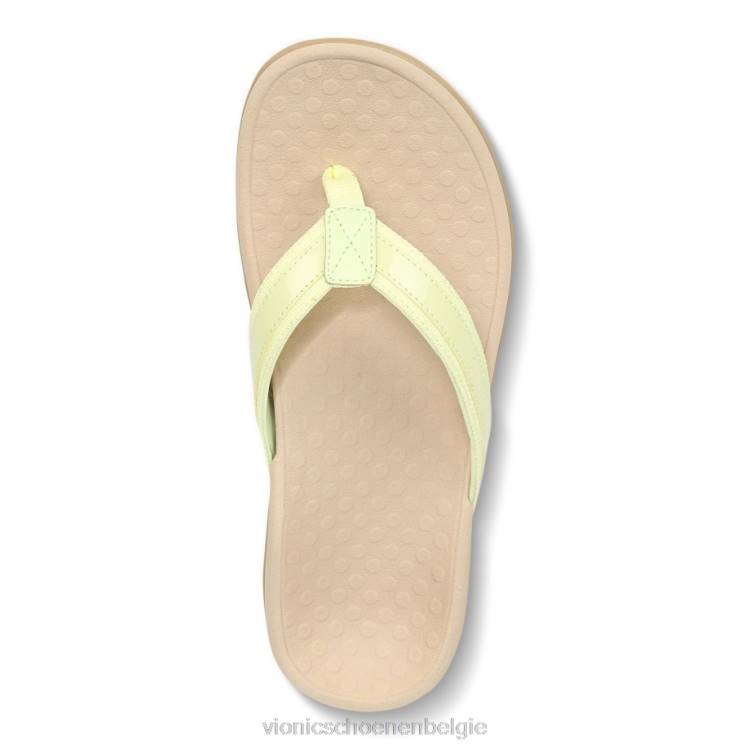 Vionic Tide II teensandaal ZND81390 bleke limoen Vionic chaussures belgique