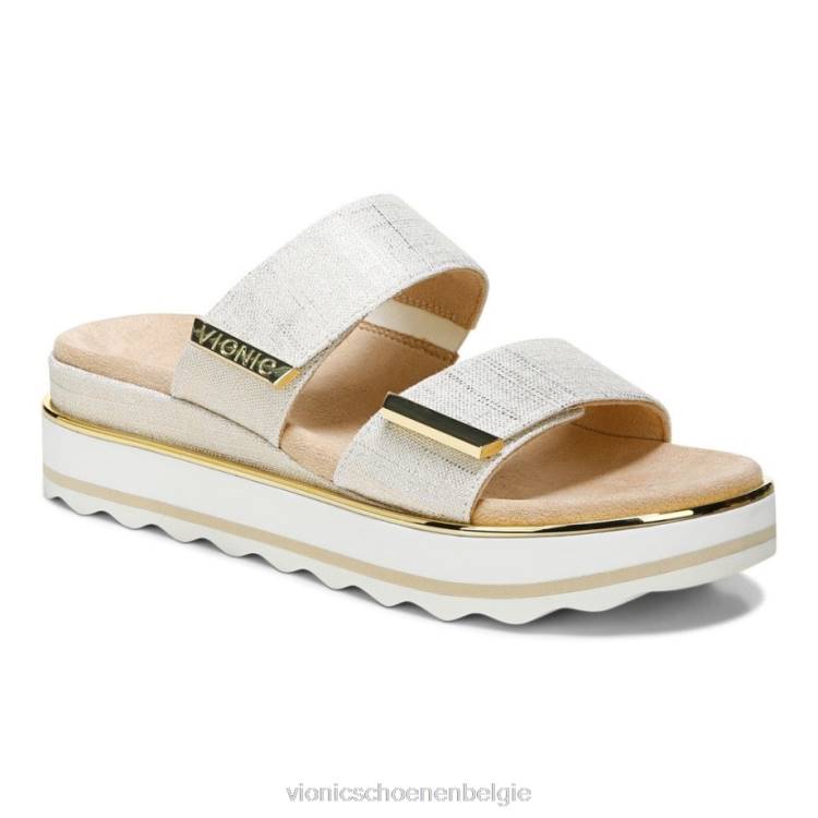 Vionic brandie platte sandaal ZND8303 heemst Vionic verkooppunten