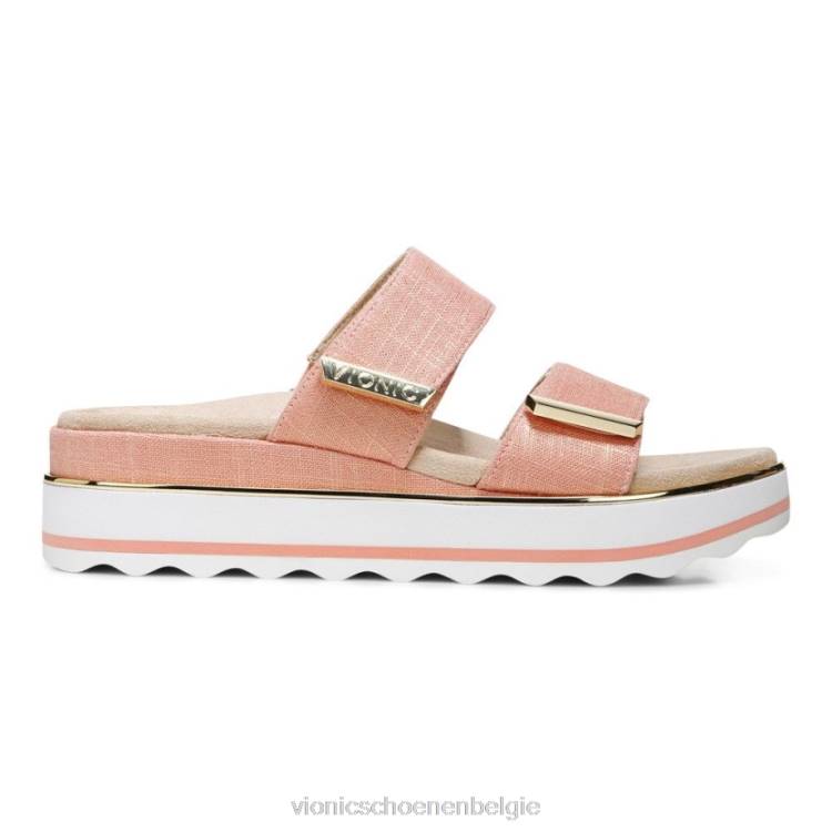Vionic brandie platte sandaal ZND8305 papaja Vionic chaussures