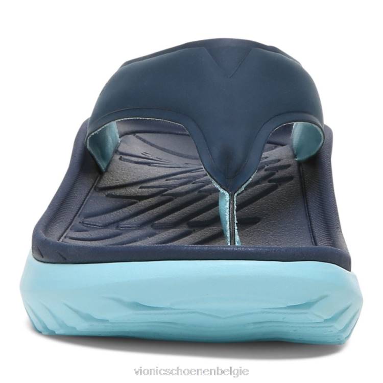 Vionic herstel alle geslachtsherstelsandaal ZND8577 marine porselein Vionic chaussures