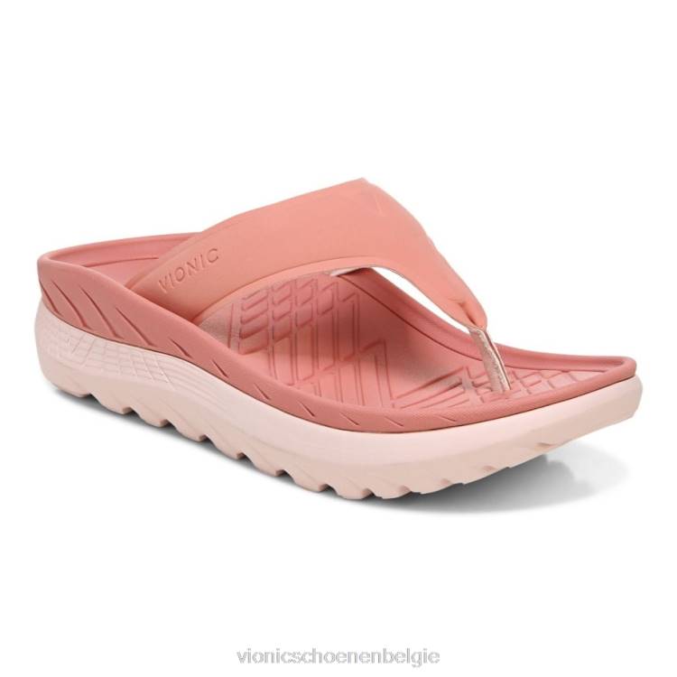 Vionic herstellen herstel sandaal ZND81292 terracotta Vionic chaussures belgique