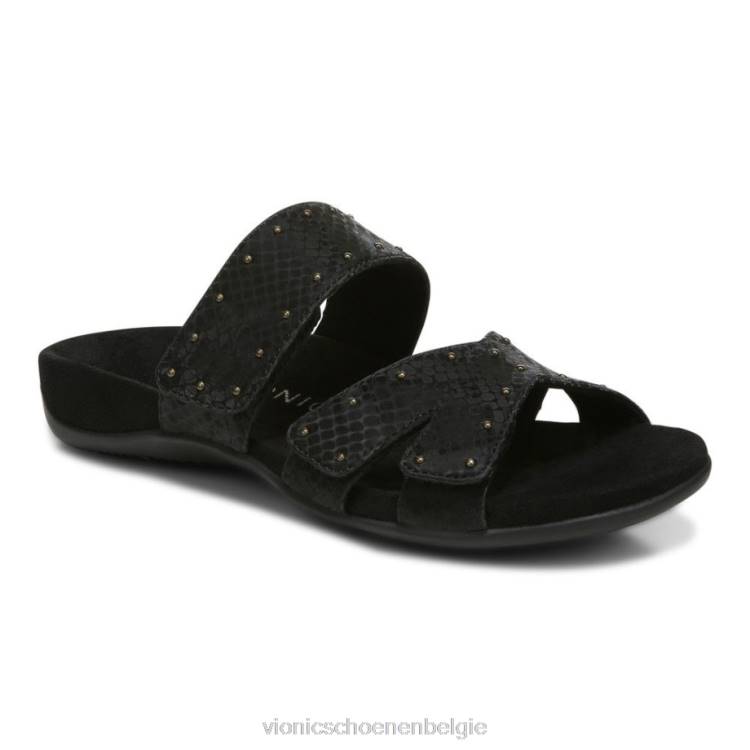 Vionic indie slide sandaal ZND8388 zwart Vionic sandals