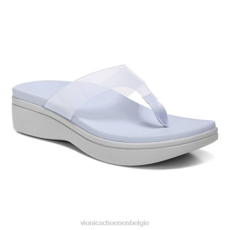 Vionic lichtgevende platformsandaal ZND81425 blauwe waas Vionic chaussures belgique