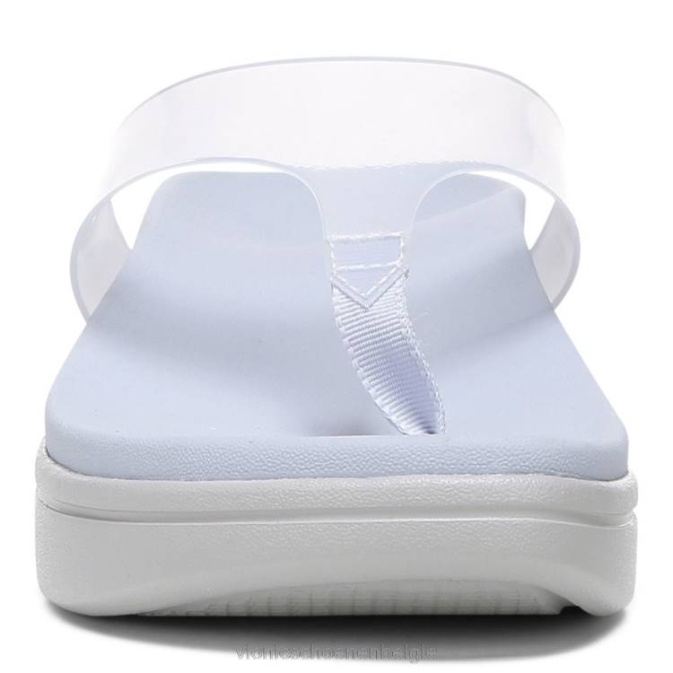 Vionic lichtgevende platformsandaal ZND81425 blauwe waas Vionic chaussures belgique