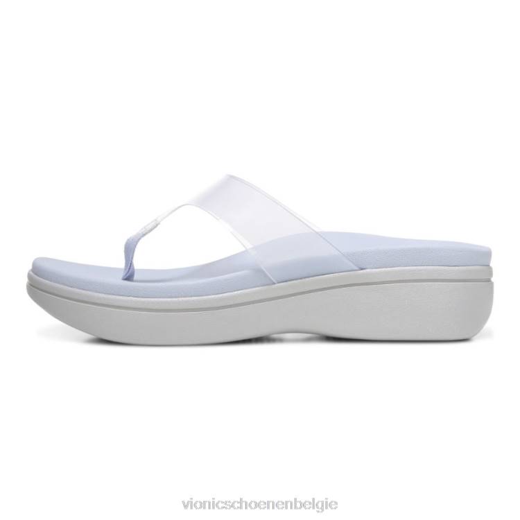 Vionic lichtgevende platformsandaal ZND81425 blauwe waas Vionic chaussures belgique