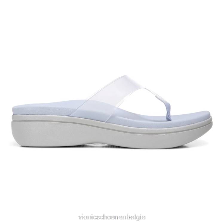 Vionic lichtgevende platformsandaal ZND81425 blauwe waas Vionic chaussures belgique