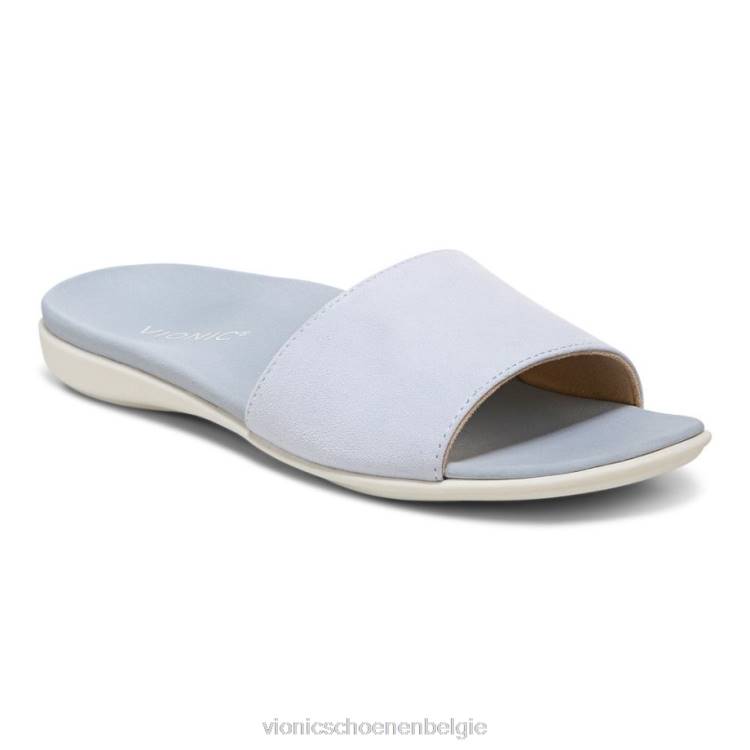 Vionic val slide sandaal ZND8614 blauwe waas Vionic chaussures
